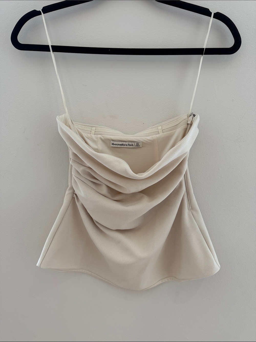 Abercrombie Strapless Side-Ruched Top